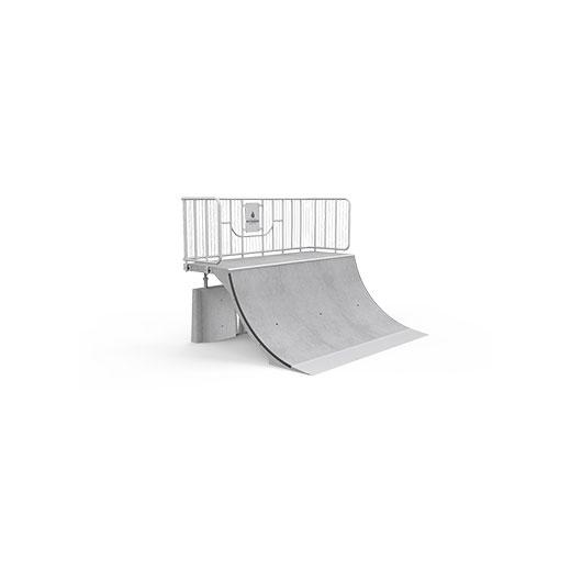 Skatepark Quarter Pipe