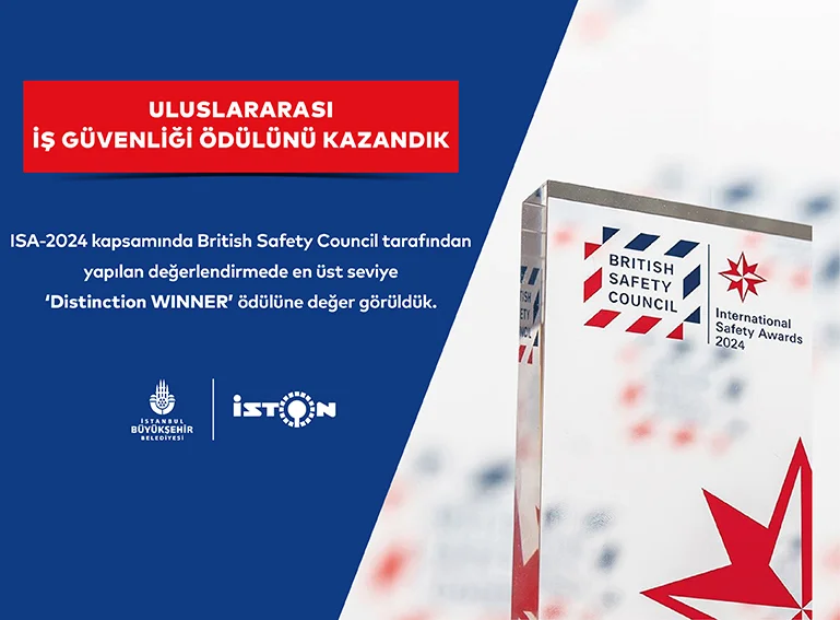 ULUSLARARASI GÜVENLİK ÖDÜLÜNÜ KAZANDIK
