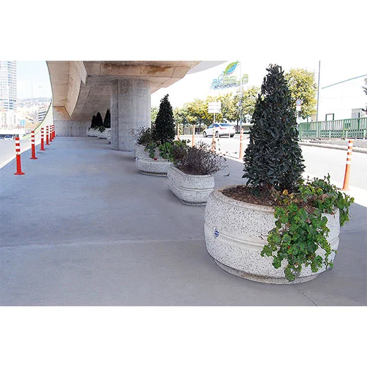 Güneş Oval Çiçeklik 1400