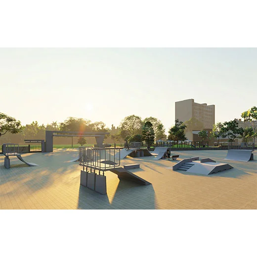 Skatepark Quarter Pipe